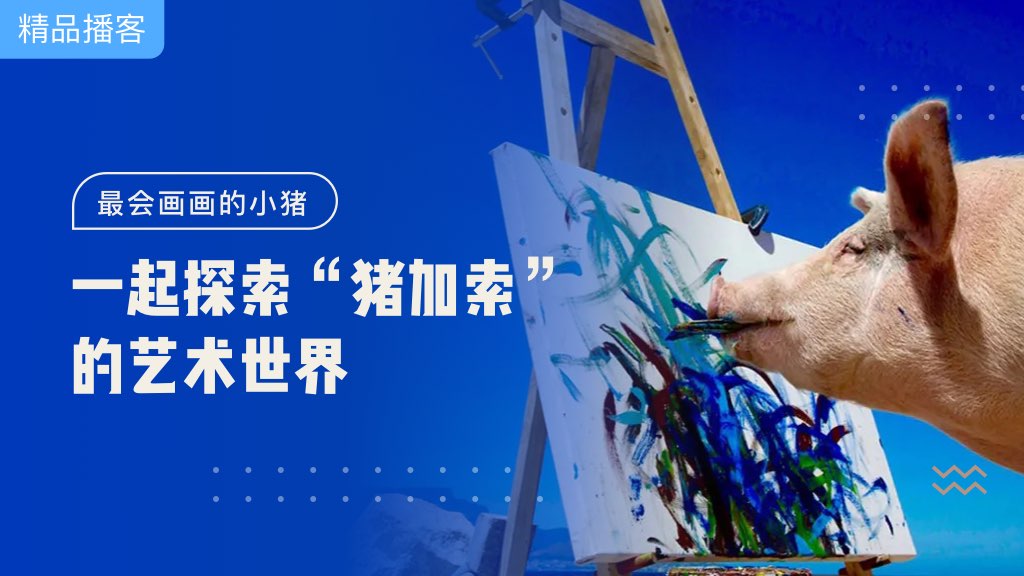 最会画画的小猪，一起探索“猪加索”的艺术世界